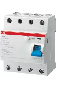 Abb f427838 f204 a 40a 300ma 0,3a interruttore differenziale  puro 4p