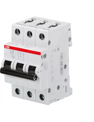 Abb s203 b16 6ka 3p interruptor automático