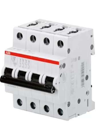 Abb s204m c10 disyuntor automático 10ka 4p