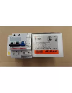 Disjoncteur différentiel Bticino ac 2p 6a 4,5ka 30ma 0,03a g8230//6ac sauveteur