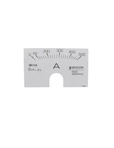Merlin gerin 16040 scale 0//500a for ammeter 16030