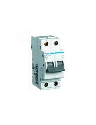 Hager nc204a automatic circuit breaker 2p 4a 10ka c nc204a circuit breaker 2 m