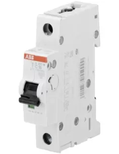 Abb s201 m c4 disyuntor 1p 4a 10k c 1 módulo s549950