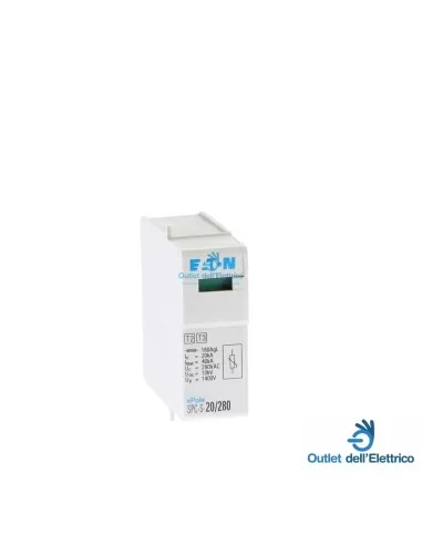 Eaton Spc-s-20/280 cartuccia x limitatore di sovratensione spc-s 280v 1,4kv