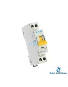 Eaton pln4-c25/1n disyuntor 4.5ka 1p+n 1mod 25a c