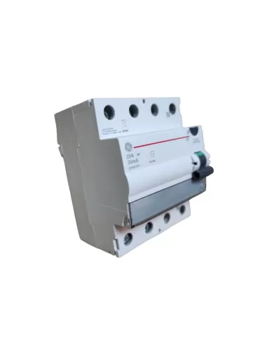 Ge power 604406 fp425//30 interruttore differenziale puro 4p tipo ac 0,03a 25a 4m