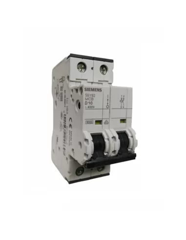 Disyuntor Siemens 5sy62108 2p d 10a 6000a