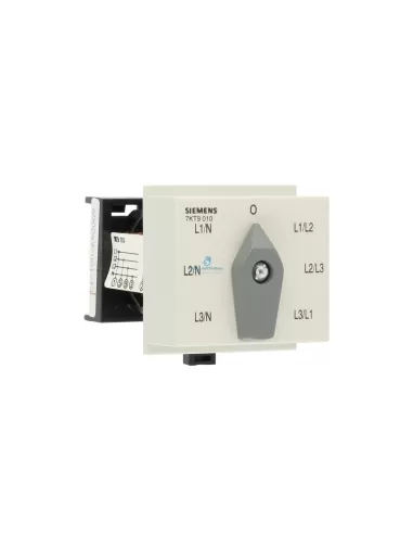 Interrupteur voltmétrique Siemens 7kt9010 pour lignes triphasées + n 3um