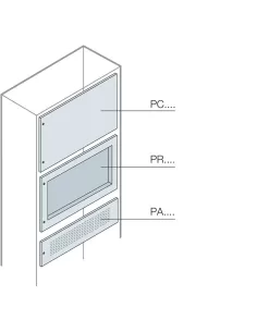 Abb pc2800 panel ciego 200x800 (hxl)m-k