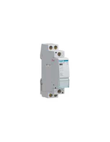 Hager esn110 contactor 25a 230v 1na 1 modulo din