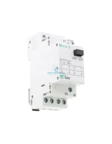 Contacteur Eaton Z-r230/4s 20a 230vac 4na commande manuelle