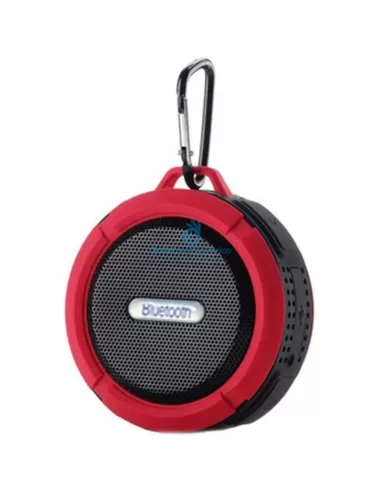 Altavoz inalámbrico bluetooth c6 rojo