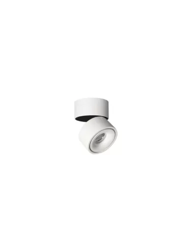 Foco de pared/techo cilíndrico blanco 8w 3000k orientable 230v