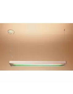 Artemide 1343010a attalo mwl double emission fluorescent suspension 3x80w remote control