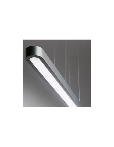 Artemide 0602020a Talo-Katamaran-Aufhängung 2x54w T16 L 120,5x18,5 Silbergrau