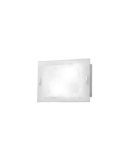 Antea luce 6222.40 Damasco applique rectangulaire