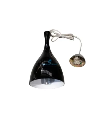 Noble lighting 9059/NE Suspension peroni glass e27 black