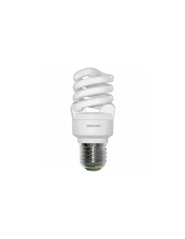 Century italia dd4m-082740 micro spirale lampada 8w 40w e27 240vac 4000°k century