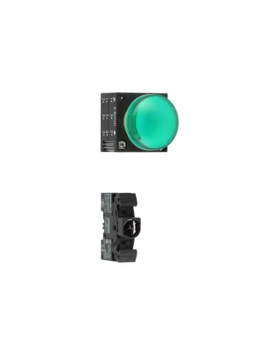 Siemens 3sb32046aa40 green warning lamp ba9s