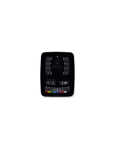 Nicolaudie stick-ke1 touch panel dmx black frame black background