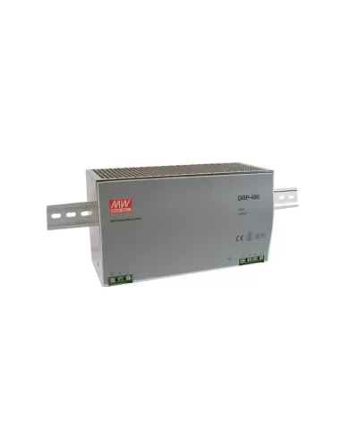 Meanwell drp-480-24 fuente de alimentación ac-dc salida din 24vdc 20a caja metálica