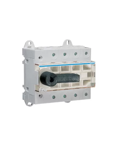 Hager 4p 125a 6module interrupteur-sectionneur rotatif