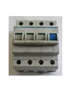 Hager sb499 switch disconnector 4p 100a 4 din modules