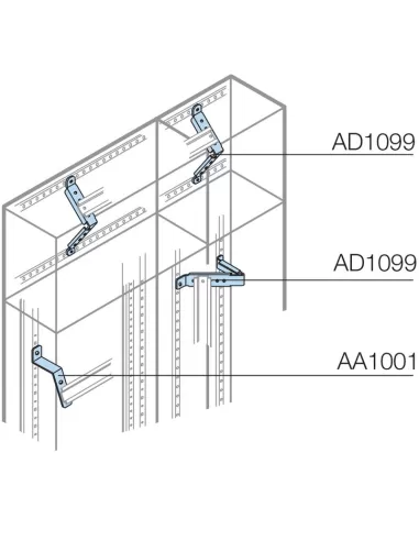 N 2 supports for internal vc terminal block