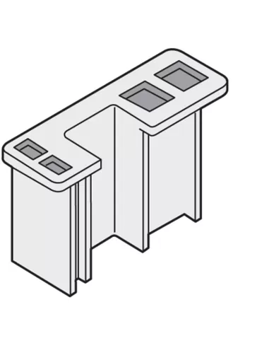 Abb kit n 4 adapters for 800a bars