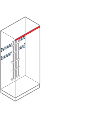 Abb tv3101 n 2 compartiment pour câbles de voyage int //est p 225mm