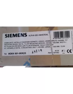 Kit de aplicación modular Siemens din 72um h450 b600 8gk63015kk23