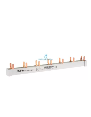 Eaton 264922 z-sv-10/2p-2te/13 gray 2p ferrule bars 13 modules