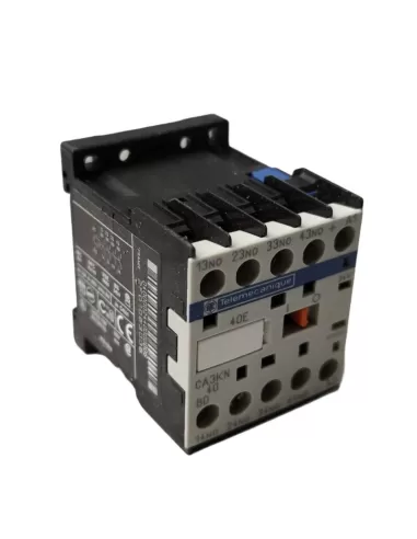 Contactor auxiliar de tornillo schneider ca3kn40bd 24v dc