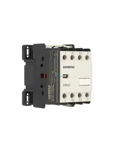 Siemens 3tk31200ab0 contactor ac3 4p 18a 24v 50hz 2na 2nc