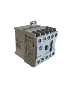 Allen-bradley 100-m09nkd31 mini contactor 3p 9a 24vac 1na aux