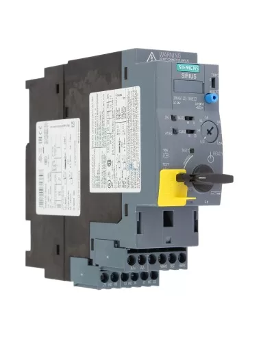 Siemens 3ra62501bb33 sirius compact starter direct starter 690vac 24vac/dc 0.37kw 1.25a screw terminals