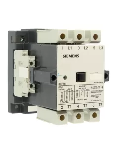 Siemens 3tf48220ac2 3 pole contactor 37kw 400v ac-3 cont aux 2no 2nc 24v