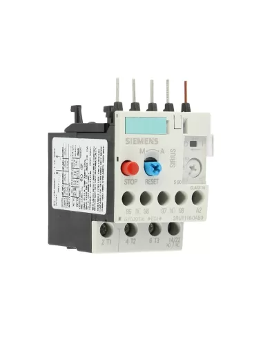 Siemens 3ru11160ab0 relé termico per s00 0,11-0,16a