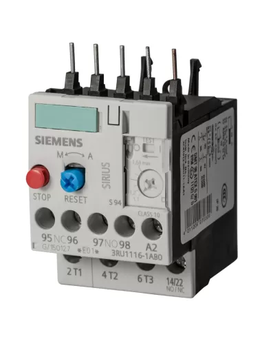 Relé térmico Siemens 3ru11160db0 para s00 0,22-0,32a