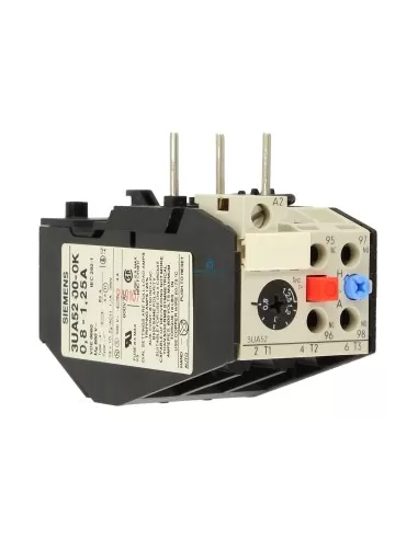 Siemens 3ua52000k thermal relay 0.8..1.25a