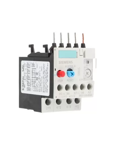 Siemens 3ru11160eb0 thermal relay for s00 0.28..0.4a