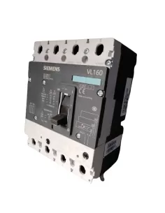 Siemens 3vl27121em430aa0 circuit breaker vl160n 4x125a distr tm