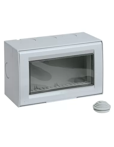 Vimar 13545 Contenedor IP55 4 módulos Idea/8000Sp Gris