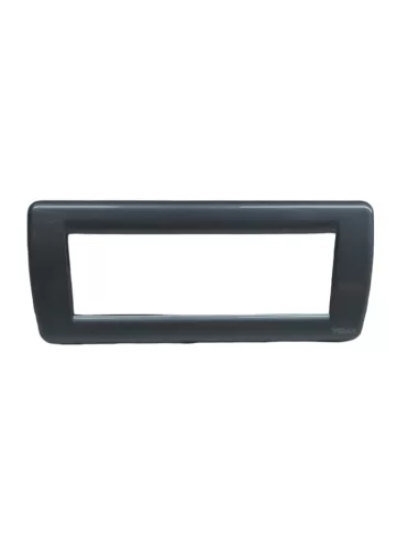 Vimar Idea 16756.26 Placa Rond� 6 M�dulos Avio Metal