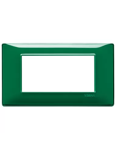 Vimar Plana Plate 4 Module Reflex Emerald 14654.47