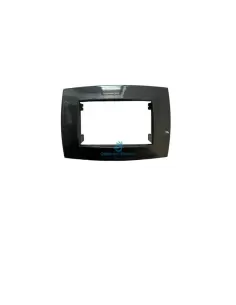 Siemens 5tg91201mn placca 3 mod nero lucido metalizzato