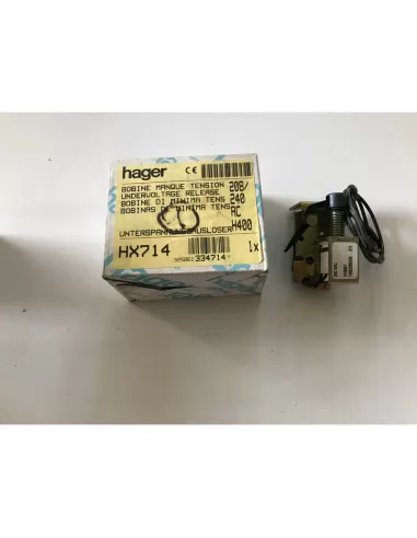 Bobine de tension minimale Hager hx714 208-240vac pour h400 hx714