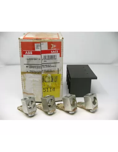 Abb copper cable front terminal kit cual 150 240mm2 t3 (package of 4 pcs) 1sda051941r1