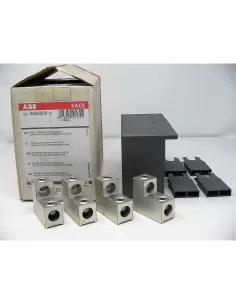 Abb kit terminali anteriori cavi rame//allum  cual 2x120mm2 t5 400 (conf 4 pcs) 1sda055029r1