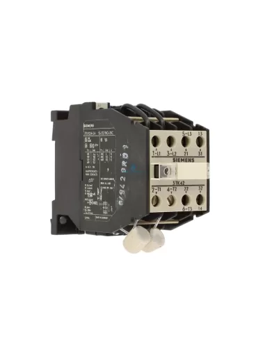 Siemens 3tk42240am0 contactor for capacitors 1na 2nc 12,5kvar 220v 50/60hz